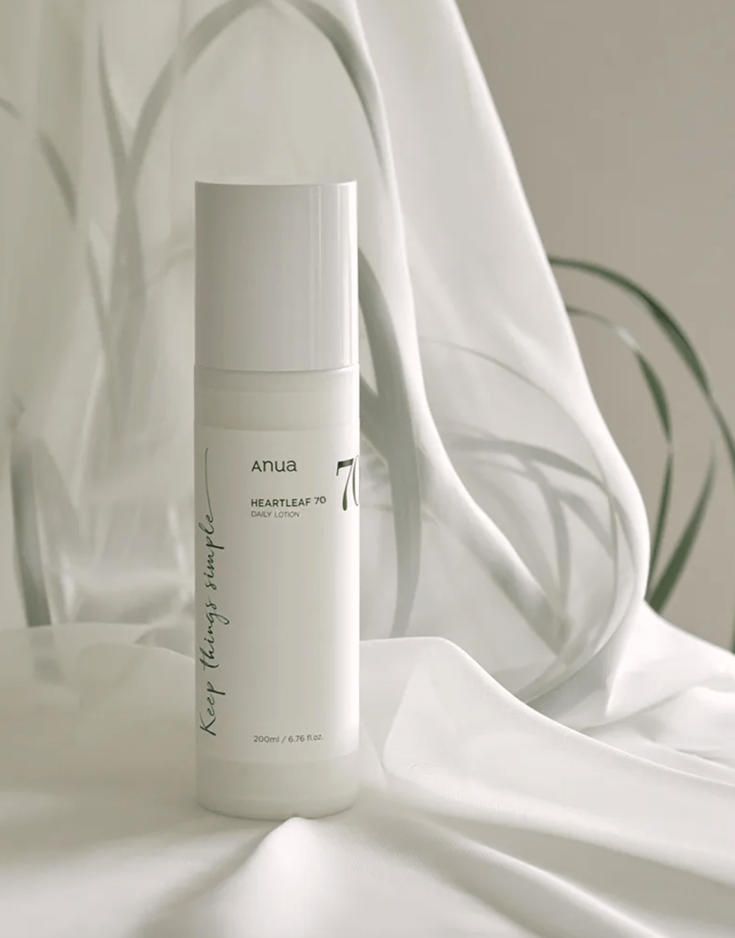 ANUA Heartleaf 70% Daily Relief Lotion – Lightweight Moisturizer for Sensitive & Acne-Prone Skin