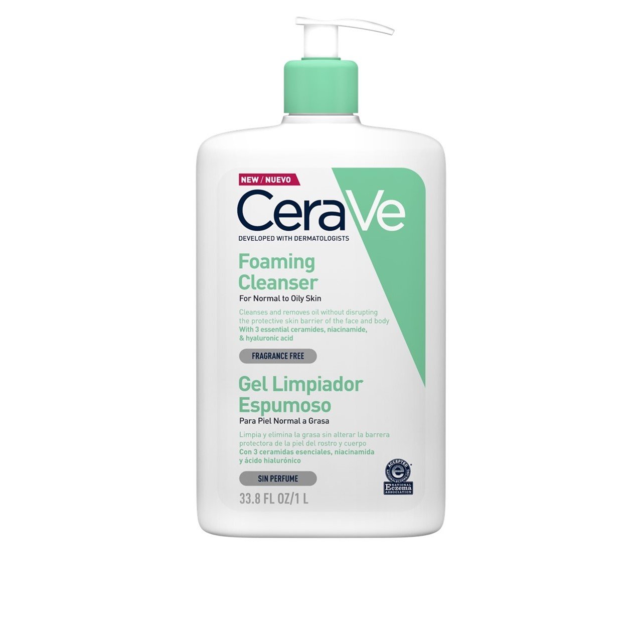 CeraVe Foaming Facial Cleanser – For Dry to Oily Skin 236ml