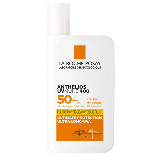 La Roche‑Posay Anthelios Invisible Fluid SPF 50+ – Ultra‑Light, Broad‑Spectrum Protection