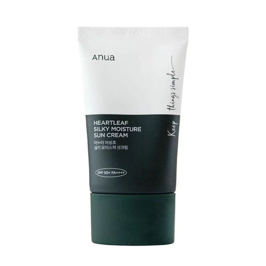 Anua Heartleaf Silky Moisture Sun Cream SPF 50+ PA++++