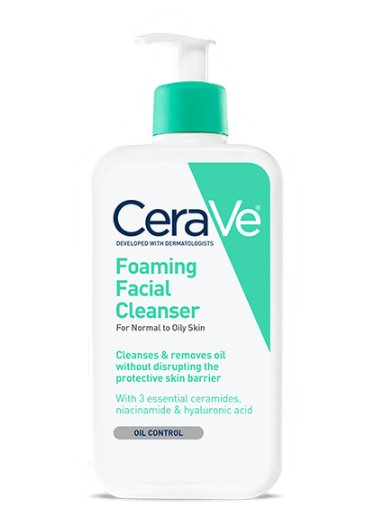CeraVe Foaming Facial Cleanser – For Dry to Oily Skin 236ml