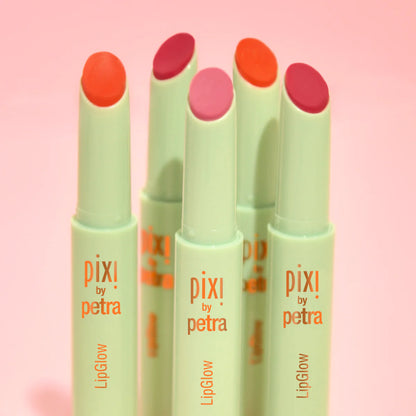 PIXI LipGlow Tinted Lip Balm – Sheer, Hydrating Balm with Shea & Mango