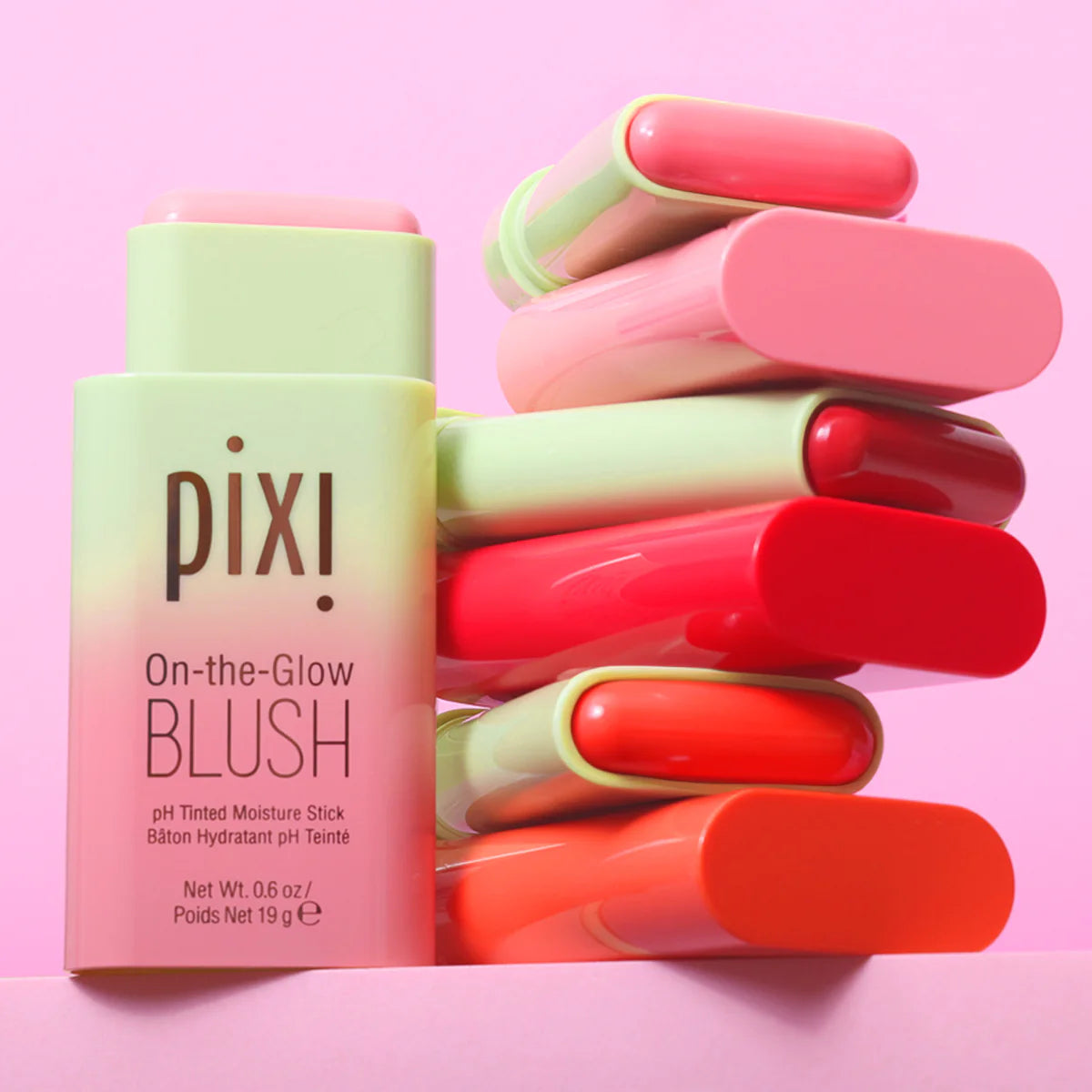 Pixi “On‑the‑Glow” Blush Stick – Hydrating Tinted Balm for Cheeks & Lips