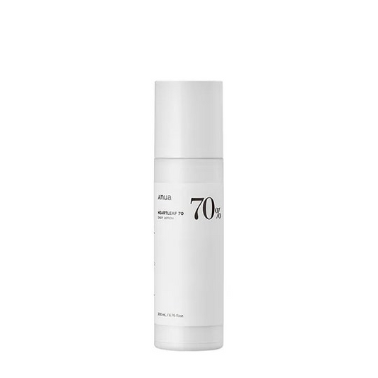 ANUA Heartleaf 70% Daily Relief Lotion – Lightweight Moisturizer for Sensitive & Acne-Prone Skin