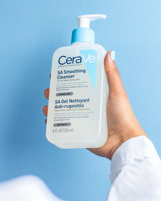 CeraVe Renewing SA Cleanser – For Dry Rough Bumpy Skin 236ml